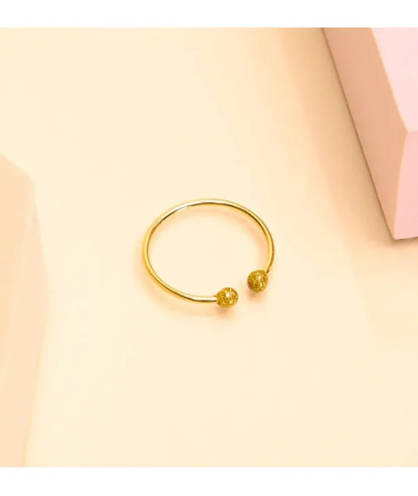 Bague ajustable gold^Une A Une Hot