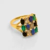 Bague Bolivia Onyx Noir^Une A Une Fashion