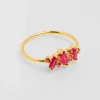 Bague Crystal Multi Fuchsia^Une A Une Best