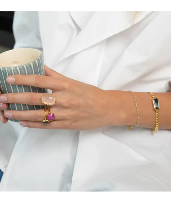 Bague La Tresse Emeraude^Une A Une Online