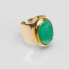 Bague Lima Malachite^Une A Une Fashion