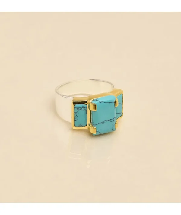 Bague Osiris Turquoise^Une A Une Hot