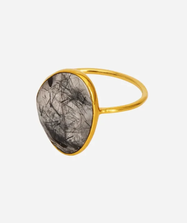 Bague Pondy Quartz Rutile^Une A Une Best