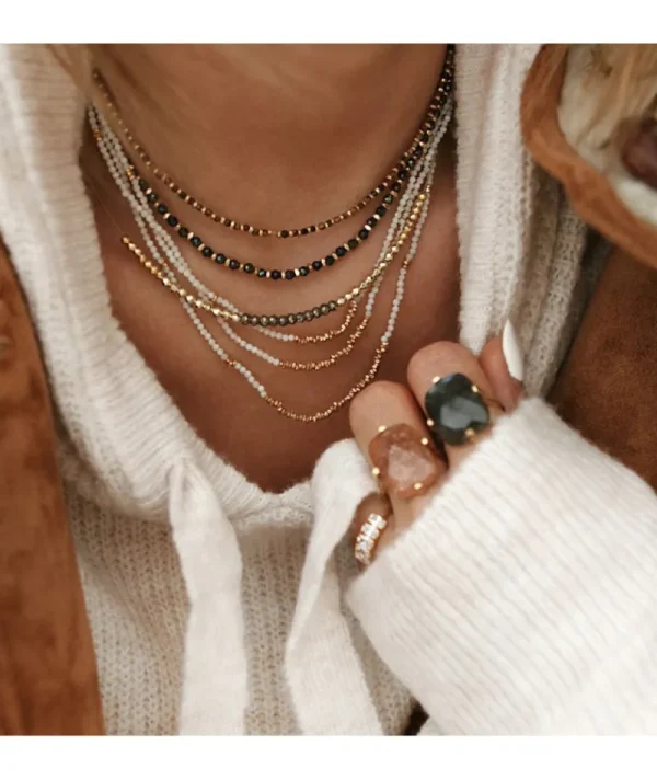 Bague Rectangle Labradorite^Une A Une Hot