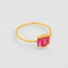 Bague Trois Crystal Fuchsia^Une A Une Online