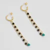 Boucles d'oreilles Alwar Onyx Noir^Une A Une Hot