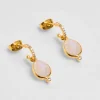 Boucles d'oreilles Netu Pierre De Lune^Une A Une New