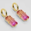 Boucles d'oreilles Rain Rose-orange^Une A Une Clearance