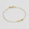 Bracelet 3 Crystal Bleu^Une A Une New