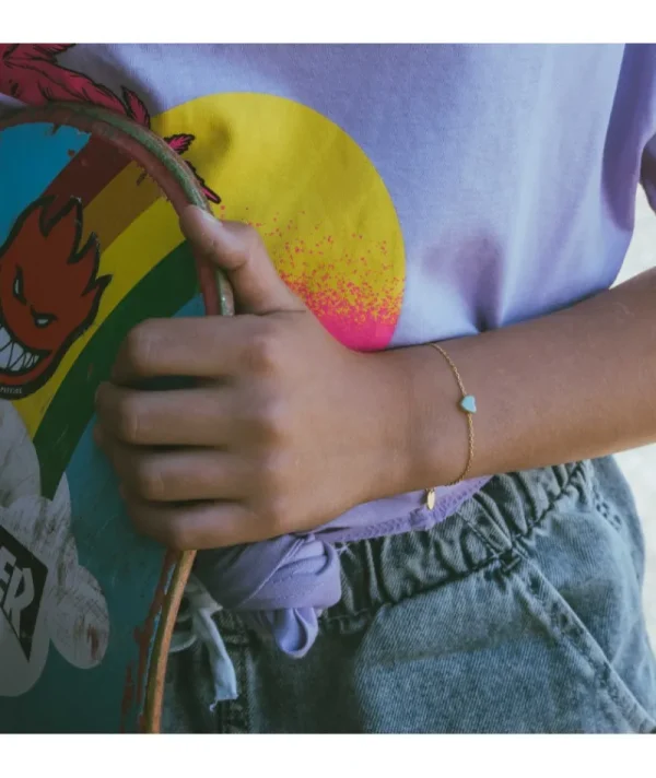 Bracelet Coeur Rose^Une A Une Best