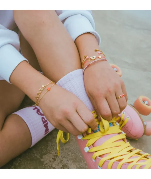 Bracelet etoile paillette or^Une A Une Best