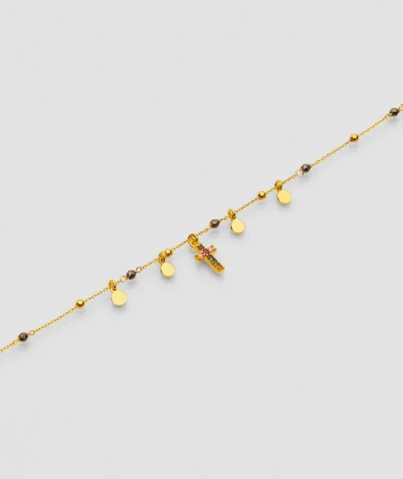 bracelet_goa_charm_croix_0.webp Bracelet Goa Charm Croix^Une A Une New
