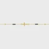 Bracelet Goa Croix Onyx Noir^Une A Une Clearance