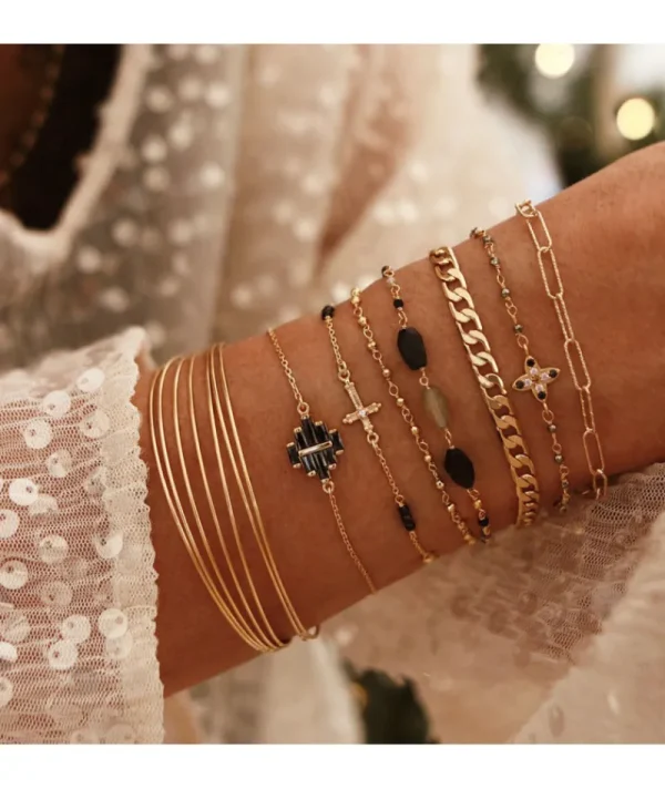 Bracelet Gourmette^Une A Une Clearance