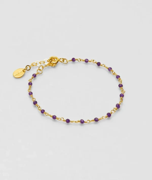 Bracelet inde amethyste^Une A Une Online