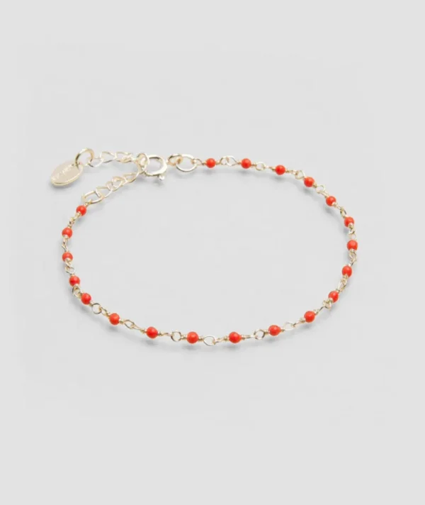 Bracelet inde argent corail^Une A Une Outlet
