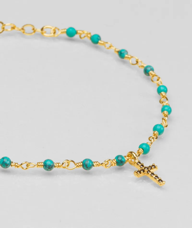 bracelet_inde_croix_turqu_1.webp Bracelet inde croix turquoise^Une A Une Hot