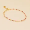 Bracelet inde enfant framboise^Une A Une New