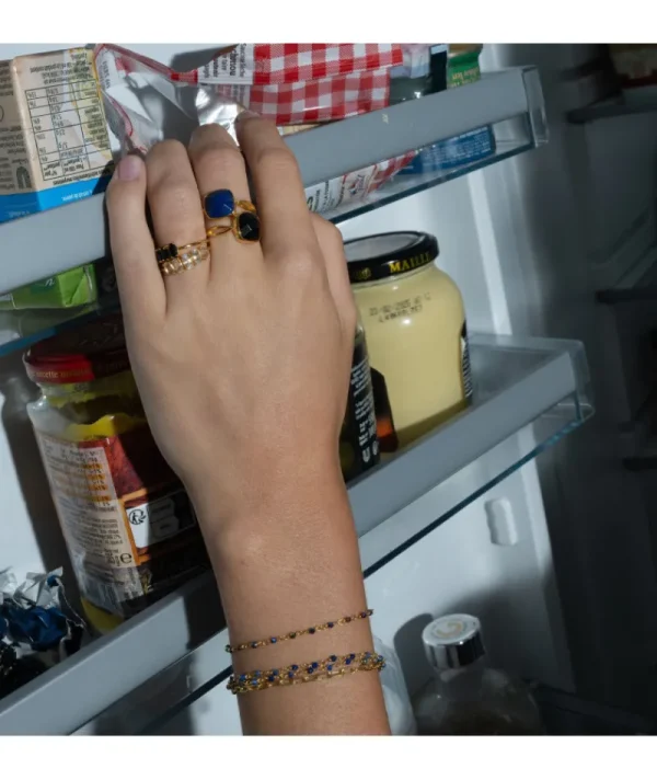 Bracelet Inde Triple Lapis Laz^Une A Une Online