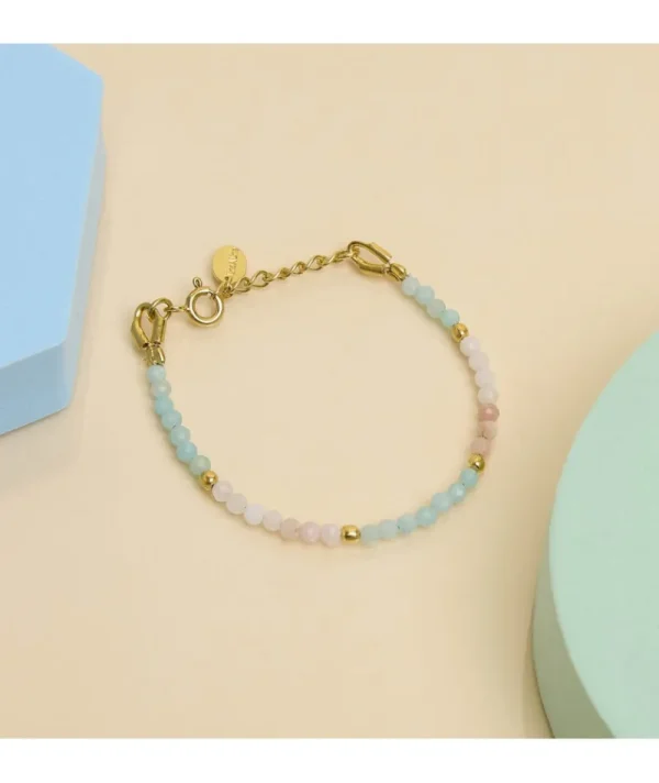 Bracelet Kid Guimauve Opale Rose^Une A Une Outlet