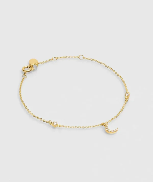 Bracelet Mini Moon Blanc^Une A Une Best