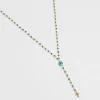 Chapelet croix emeraude^Une A Une Clearance
