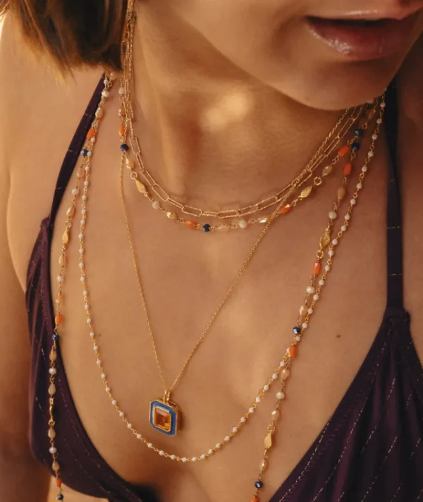 Collier Câble Shiny^Une A Une New