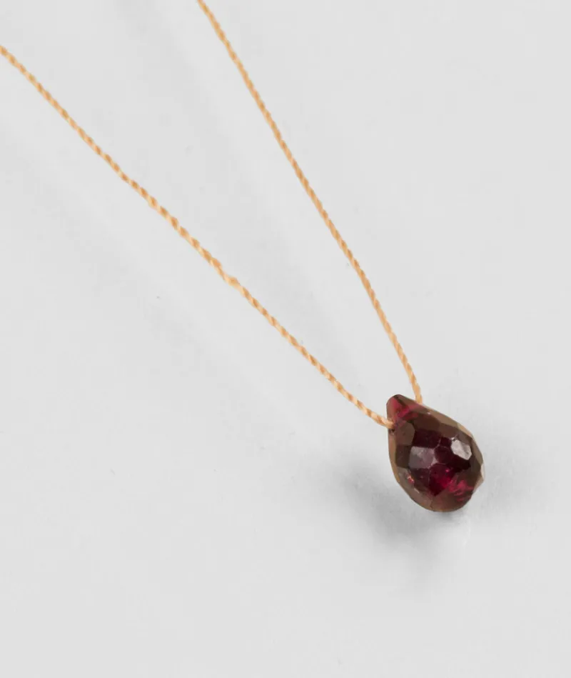 collier_goutte_grenat_0.webp Collier Goutte Grenat^Une A Une Fashion