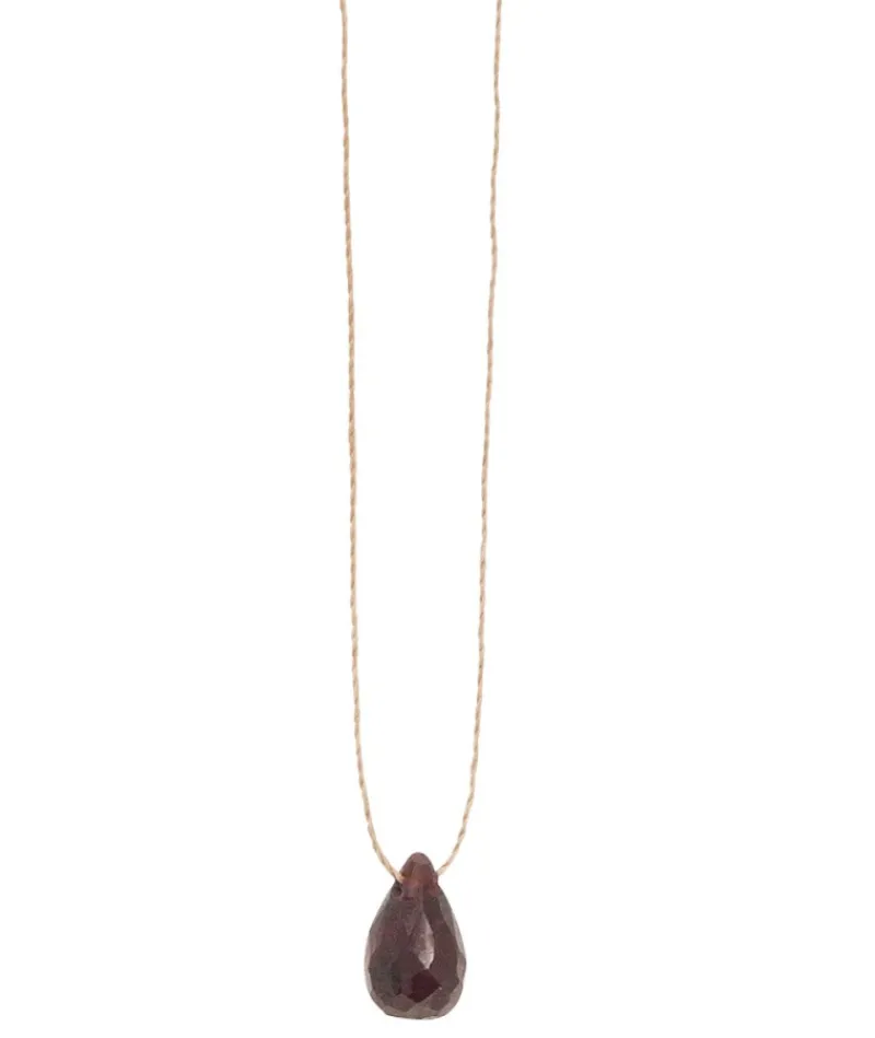 collier_goutte_grenat_1.webp Collier Goutte Grenat^Une A Une Fashion