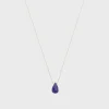 Collier Goutte Lapis Lazuli^Une A Une New