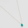 Collier Goutte Turquoise^Une A Une Outlet