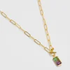 Collier Gros Maillons Rainbow Violet^Une A Une Discount