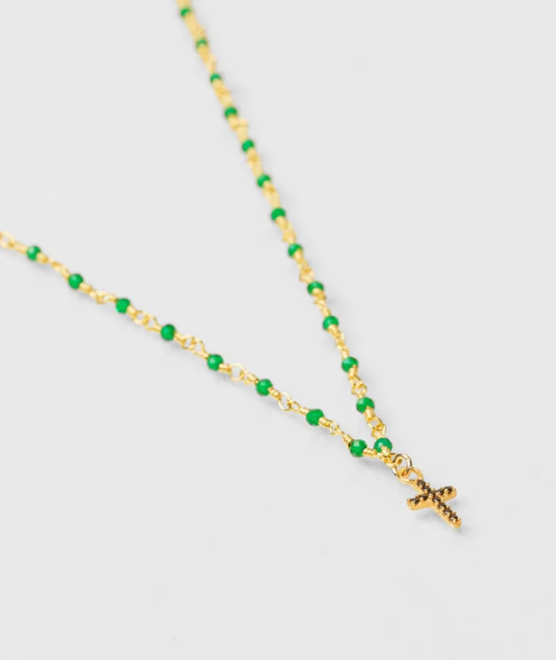 collier_inde_croix_emerau_0.webp Collier inde croix emeraude^Une A Une Online