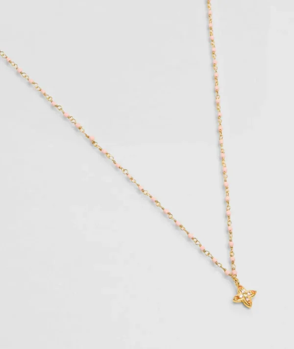Collier Inde Flower Opale Rose^Une A Une Best