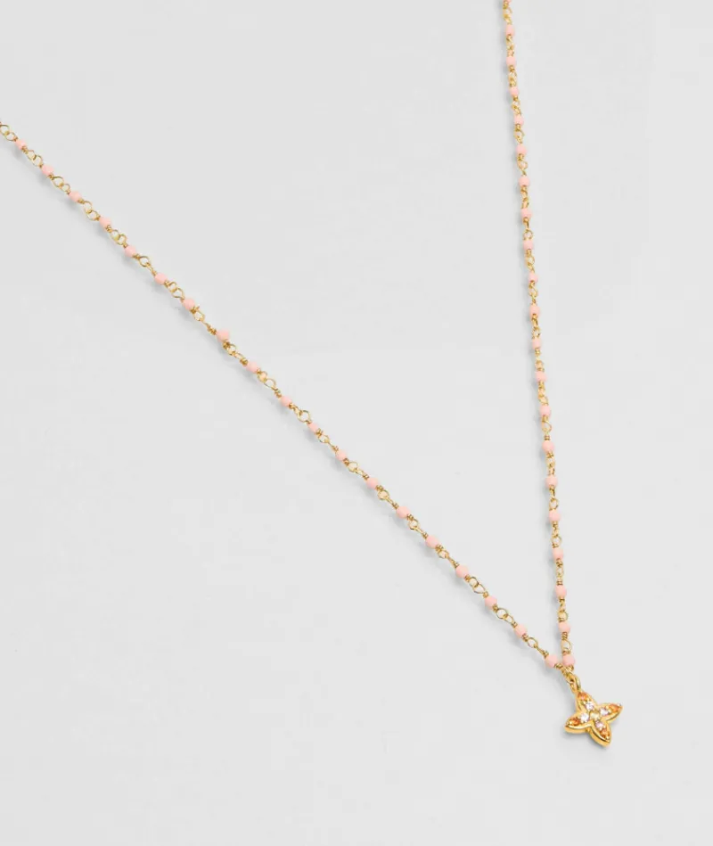 collier_inde_flower_opale_0.webp Collier Inde Flower Opale Rose^Une A Une Best