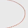 Collier inde framboise^Une A Une Outlet
