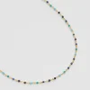 Collier Inde Gradient Bleu^Une A Une Online