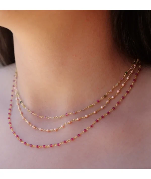 Collier inde opale^Une A Une Outlet