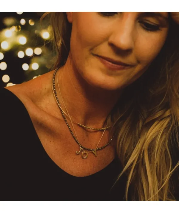 Collier jaipur pyrite^Une A Une Best