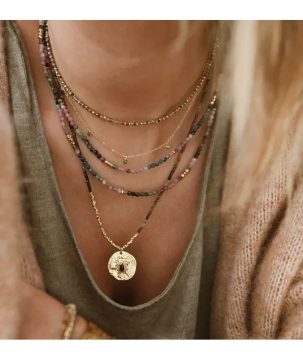 Collier jaipur tourmaline^Une A Une Fashion