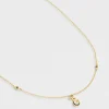 Collier Mini Moon Noir^Une A Une Fashion