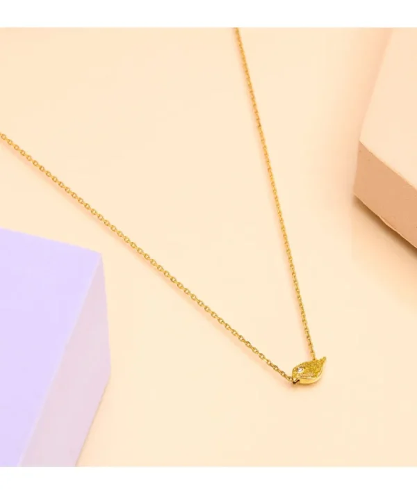 Collier oiseau paillette or^Une A Une Outlet