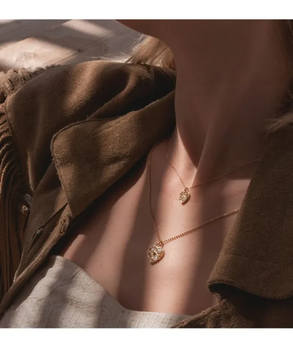 Collier Petit Aphrodite Blanc^Une A Une Clearance