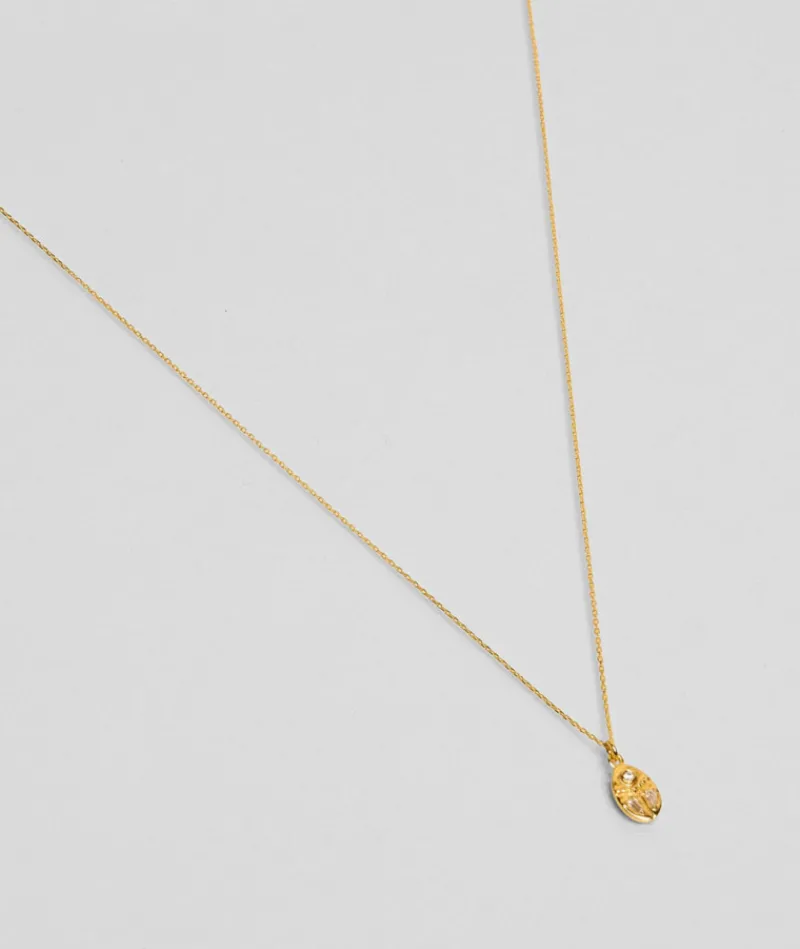 collier_petit_khepri_blan_0.webp Collier Petit Khepri Blanc^Une A Une Online