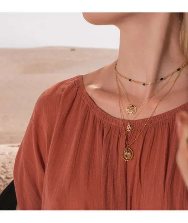Collier Petit Khepri Multi^Une A Une New