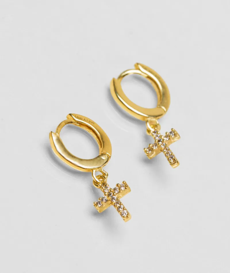 mini_creoles_croix_0.webp Mini creoles croix^Une A Une Fashion