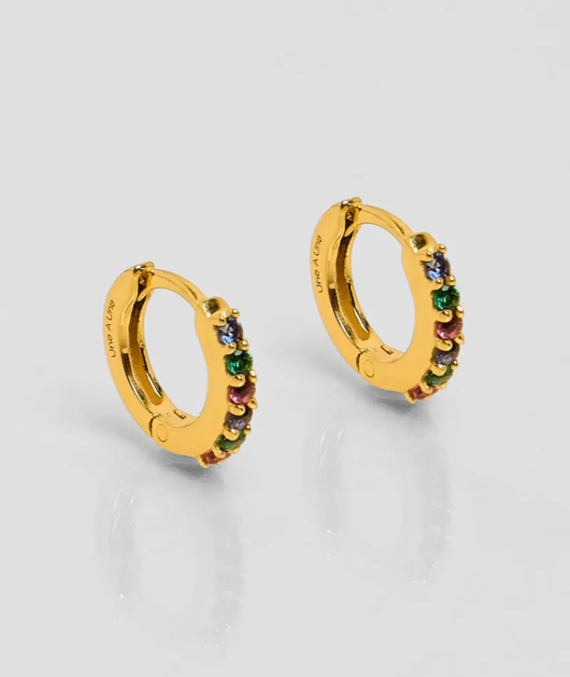 mini_croles_zircons_multi_0.webp Mini Créoles Zircons Multi^Une A Une Sale