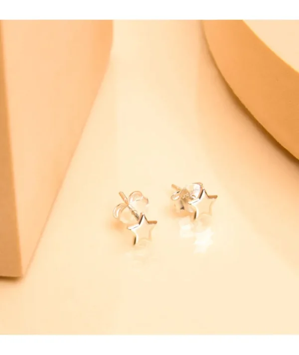 Puces d'oreilles etoile argent^Une A Une Outlet