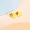 Puces D'oreilles Smiley Jaune Fluo^Une A Une Sale